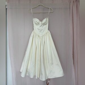 House of CB Coco Strapless Midi Dress